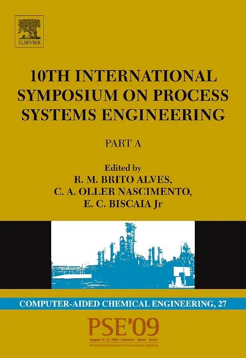 Coperta cărții "10th International Symposium on Process Systems Engineering - PSE2009" de autor necunoscut