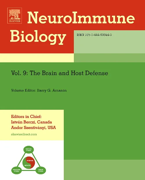 Coperta cărții "The Brain and Host Defense" de autor necunoscut