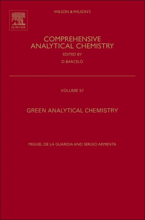 Coperta cărții "Green Analytical Chemistry" de autor necunoscut