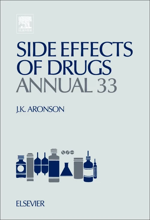 Coperta cărții "Side Effects of Drugs Annual" de autor necunoscut
