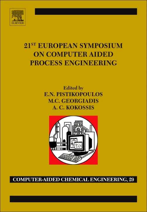 Coperta cărții "21st European Symposium on Computer Aided Process Engineering" de autor necunoscut