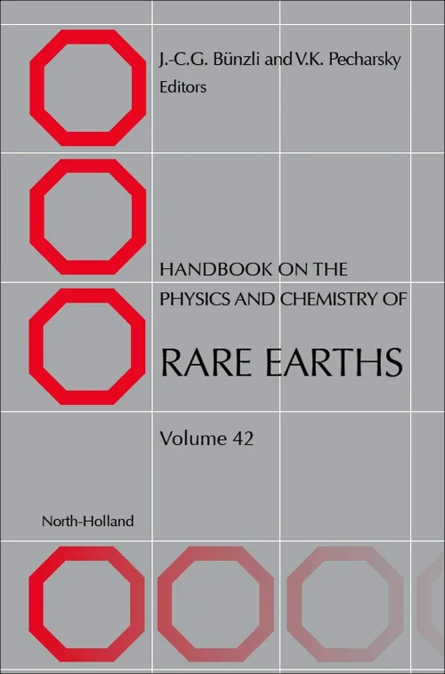 Coperta cărții "Handbook on the Physics and Chemistry of Rare Earths" de autor necunoscut