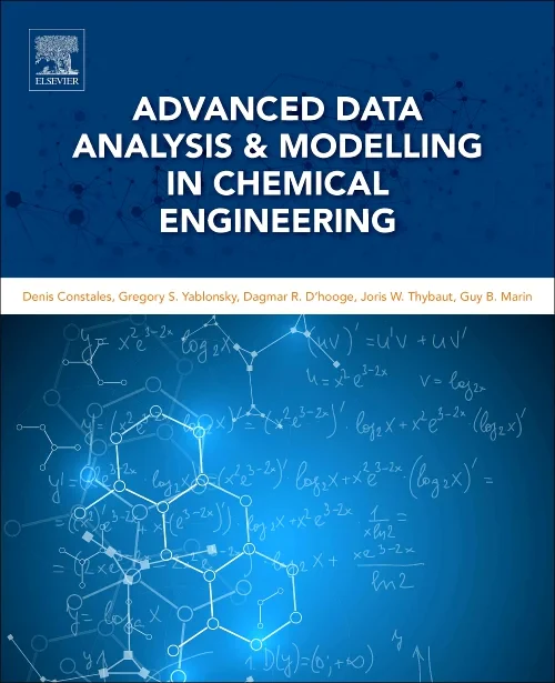 Coperta cărții "Advanced Data Analysis and Modelling in Chemical Engineering" de autor necunoscut