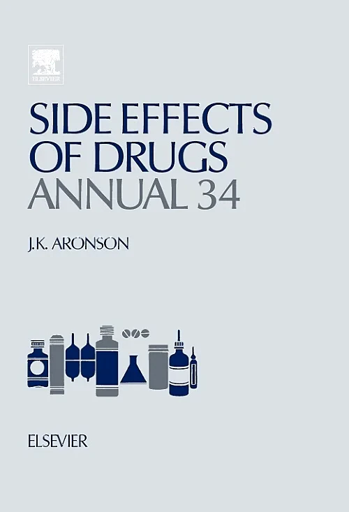 Coperta cărții "Side Effects of Drugs Annual" de autor necunoscut