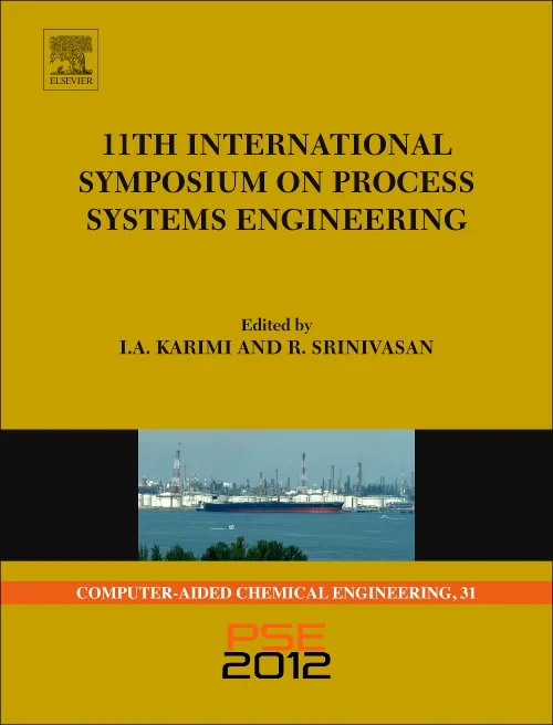 Coperta cărții "11th International Symposium on Process Systems Engineering - PSE2012" de autor necunoscut