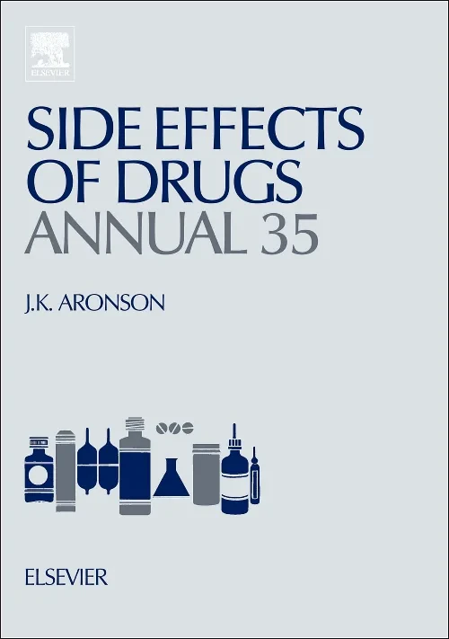 Coperta cărții "Side Effects of Drugs Annual" de autor necunoscut