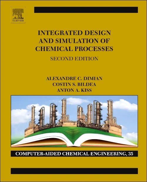 Coperta cărții "Integrated Design and Simulation of Chemical Processes" de autor necunoscut