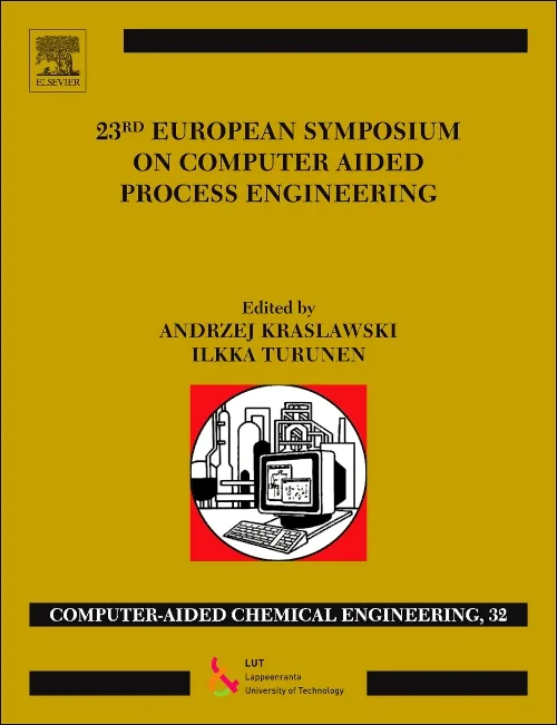 Coperta cărții "23rd European Symposium on Computer Aided Process Engineering" de autor necunoscut