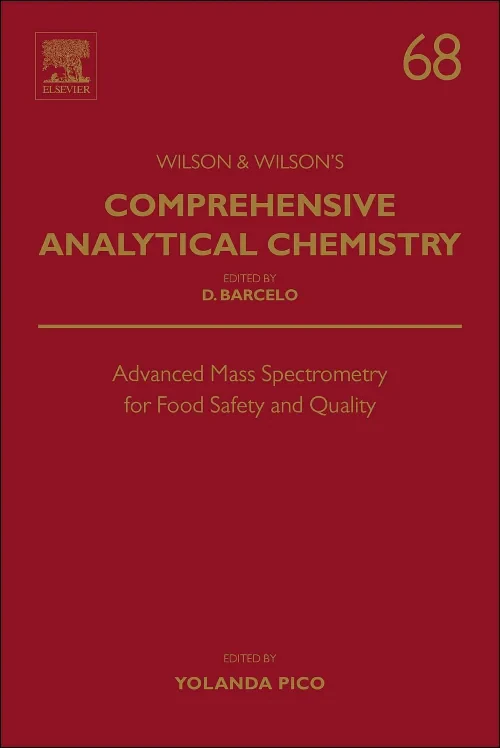 Coperta cărții "Advanced Mass Spectrometry for Food Safety and Quality" de autor necunoscut