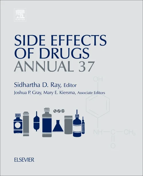 Coperta cărții "Side Effects of Drugs Annual" de autor necunoscut