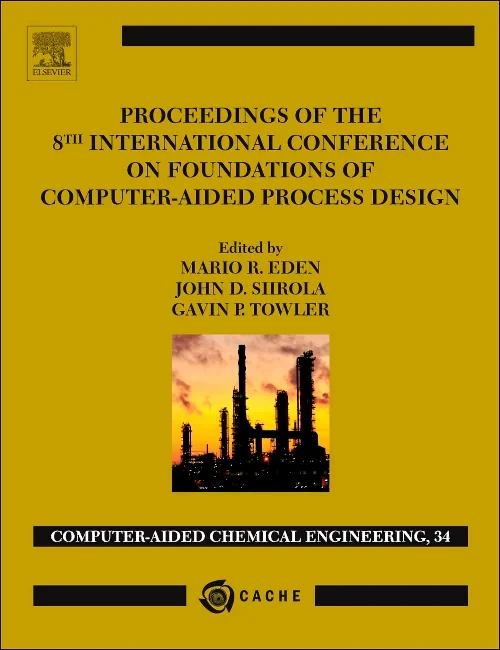 Coperta cărții "Proceedings of the 8th International Conference on Foundations of Computer-Aided Process Design" de autor necunoscut