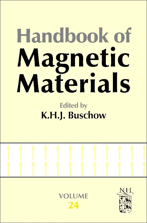 Coperta cărții "Handbook of Magnetic Materials" de autor necunoscut