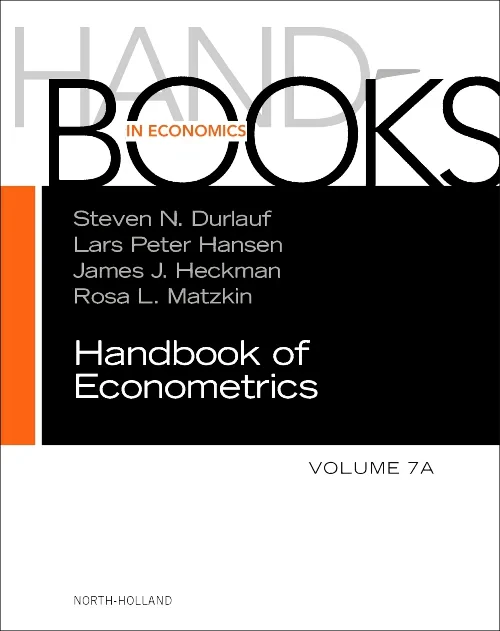 Coperta cărții "Handbook of Econometrics" de autor necunoscut