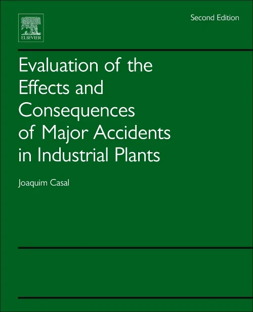 Coperta cărții "Evaluation of the Effects and Consequences of Major Accidents in Industrial Plants" de autor necunoscut