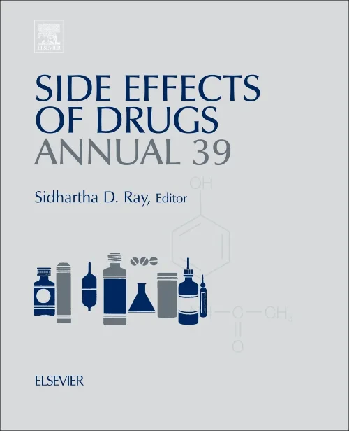 Coperta cărții "Side Effects of Drugs Annual" de autor necunoscut