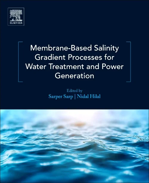 Coperta cărții "Membrane-Based Salinity Gradient Processes for Water Treatment and Power Generation" de autor necunoscut
