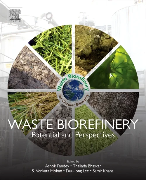 Coperta cărții "Waste Biorefinery" de autor necunoscut