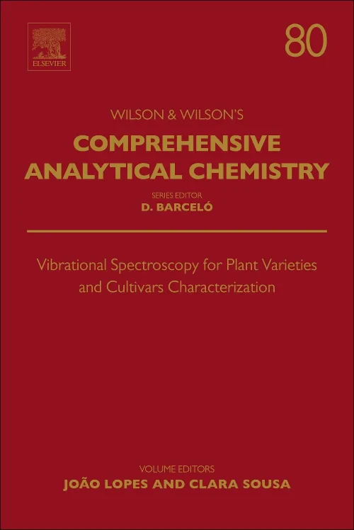 Coperta cărții "Vibrational Spectroscopy for Plant Varieties and Cultivars Characterization" de autor necunoscut