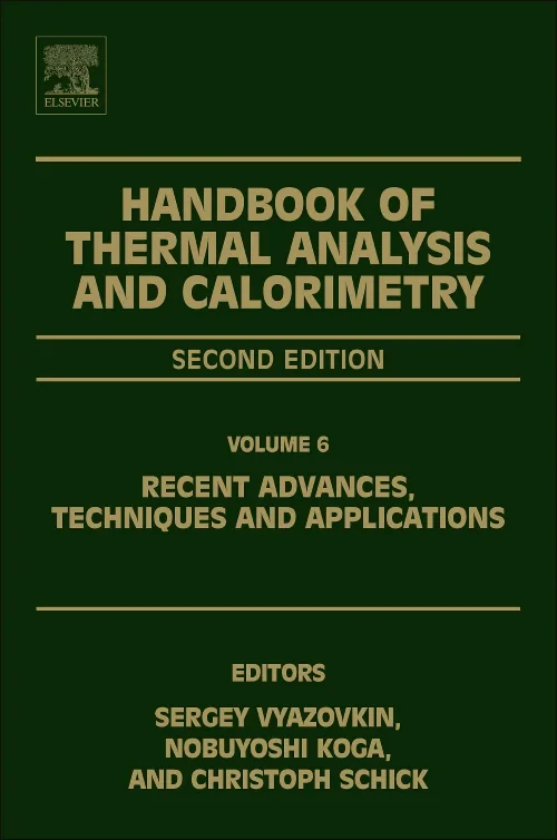 Coperta cărții "Handbook of Thermal Analysis and Calorimetry" de autor necunoscut