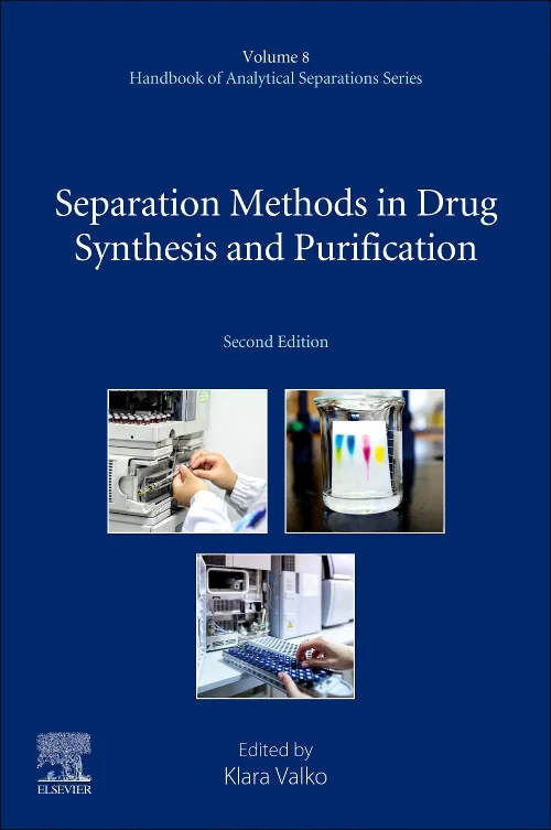 Coperta cărții "Separation Methods in Drug Synthesis and Purification" de autor necunoscut