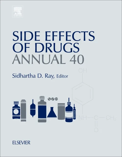 Coperta cărții "Side Effects of Drugs Annual" de autor necunoscut