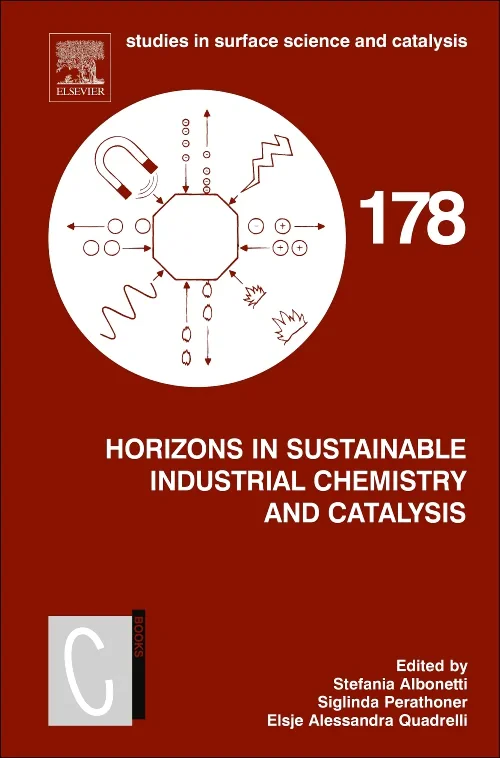 Coperta cărții "Horizons in Sustainable Industrial Chemistry and Catalysis" de autor necunoscut