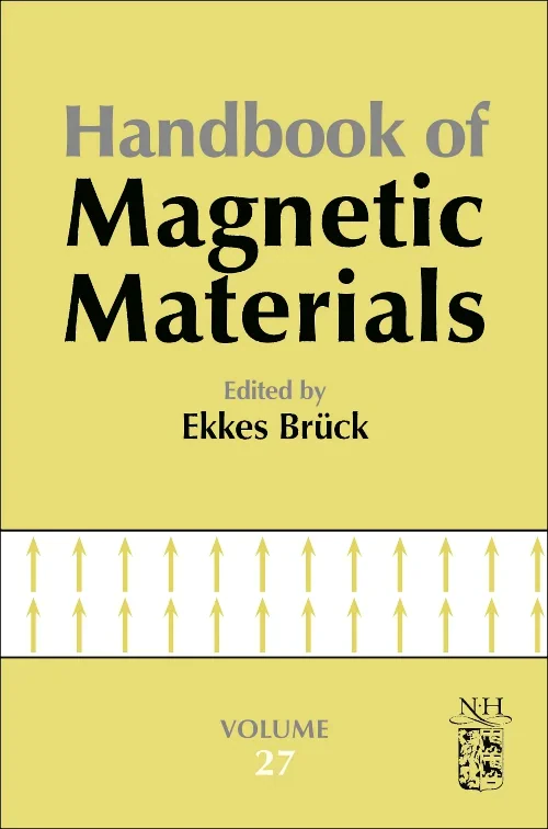 Coperta cărții "Handbook of Magnetic Materials" de autor necunoscut