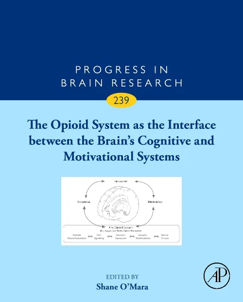 Coperta cărții "The Opioid System as the Interface between the Brain’s Cognitive and Motivational Systems" de autor necunoscut