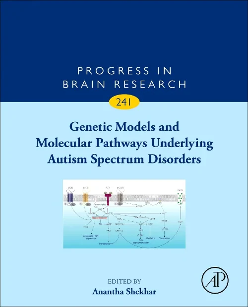 Coperta cărții "Genetic Models and Molecular Pathways Underlying Autism Spectrum Disorders" de autor necunoscut