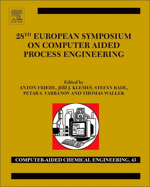 Coperta cărții "28th European Symposium on Computer Aided Process Engineering" de autor necunoscut