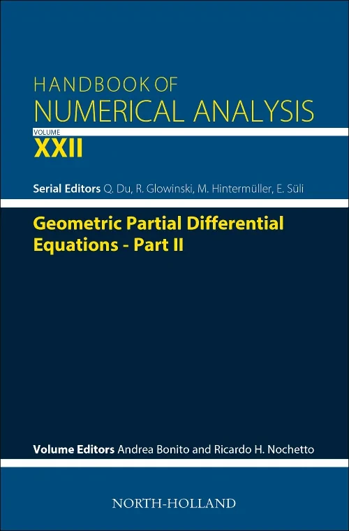 Coperta cărții "Geometric Partial Differential Equations - Part 2" de autor necunoscut