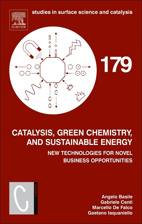 Coperta cărții "Catalysis, Green Chemistry and Sustainable Energy" de autor necunoscut