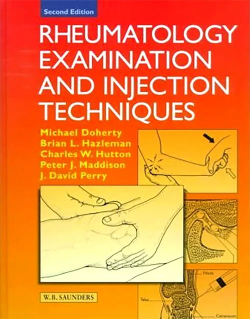 Coperta cărții "Rheumatology Examination and Injection Techniques" de autor necunoscut
