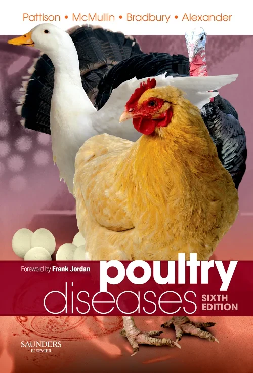 Coperta cărții "Poultry Diseases" de autor necunoscut