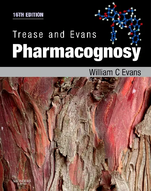 Coperta cărții "Trease and Evans&#039; Pharmacognosy" de autor necunoscut