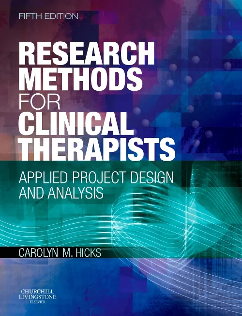 Coperta cărții "Research Methods for Clinical Therapists" de autor necunoscut
