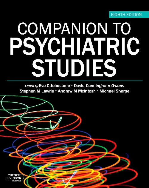 Coperta cărții "Companion to Psychiatric Studies" de autor necunoscut