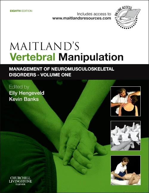 Coperta cărții "Maitland&#039;s Vertebral Manipulation" de autor necunoscut
