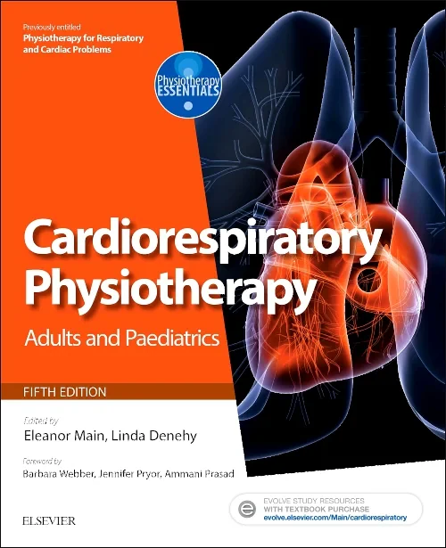 Coperta cărții "Cardiorespiratory Physiotherapy: Adults and Paediatrics" de autor necunoscut