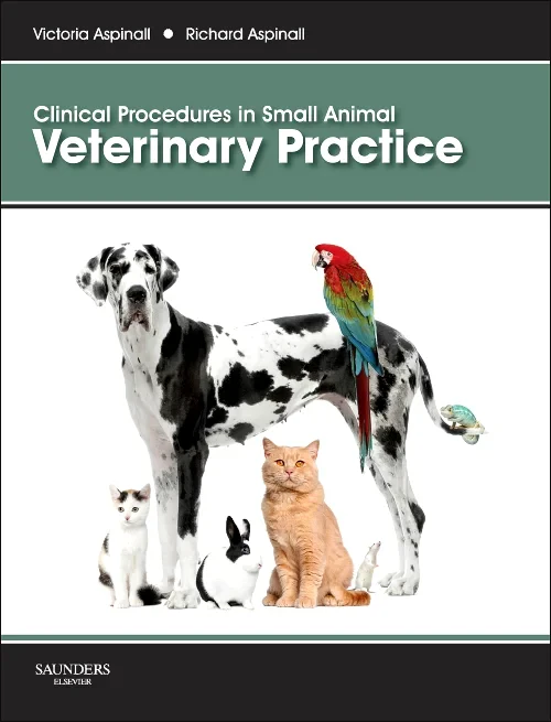 Coperta cărții "Clinical Procedures in Small Animal Veterinary Practice" de autor necunoscut