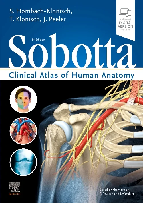 Coperta cărții "Sobotta Clinical Atlas of Human Anatomy, one volume, English" de autor necunoscut