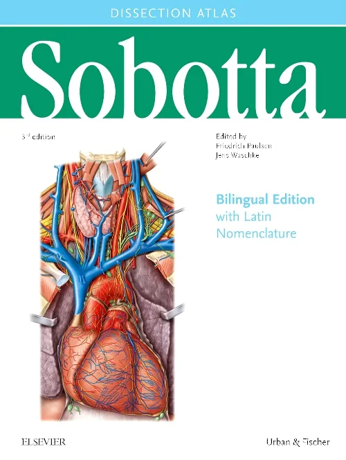 Coperta cărții "Sobotta Dissection Atlas" de autor necunoscut