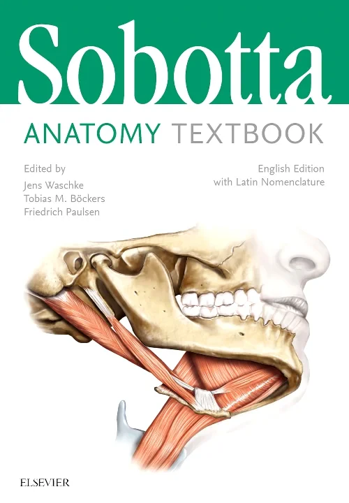 Coperta cărții "Sobotta Anatomy Textbook" de autor necunoscut