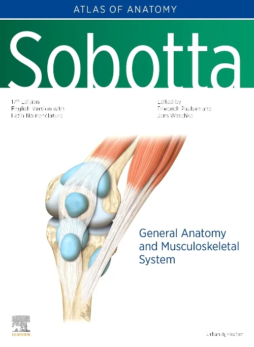 Coperta cărții "Sobotta Atlas of Anatomy, Vol.1, 17th ed., English/Latin" de autor necunoscut