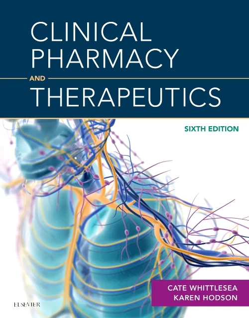 Coperta cărții "Clinical Pharmacy and Therapeutics" de autor necunoscut