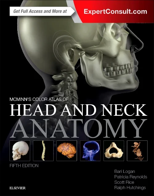 Coperta cărții "McMinn&#039;s Color Atlas of Head and Neck Anatomy" de autor necunoscut