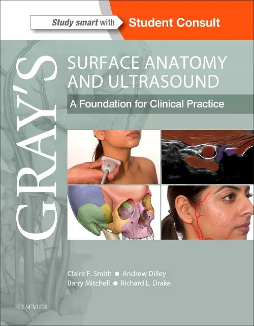 Coperta cărții "Gray’s Surface Anatomy and Ultrasound" de autor necunoscut