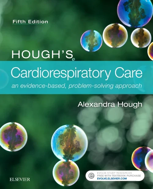 Coperta cărții "Hough’s Cardiorespiratory Care" de autor necunoscut