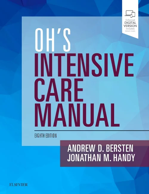 Coperta cărții "Oh&#039;s Intensive Care Manual" de autor necunoscut