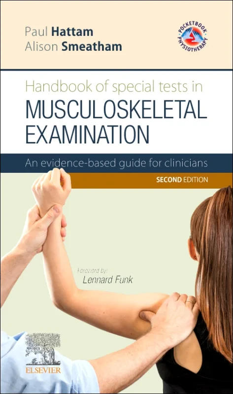 Coperta cărții "Handbook of Special Tests in Musculoskeletal Examination" de autor necunoscut